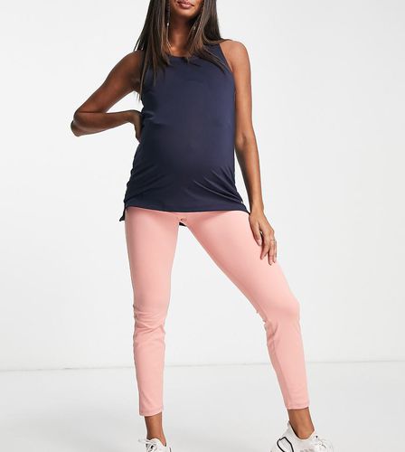 Maternity - Leggings in poliestere con fascia sopra il pancione cedro - PINK - South Beach - Modalova