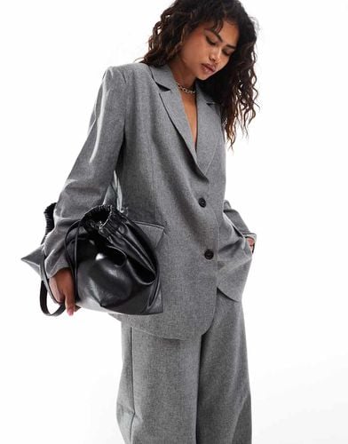 Corpcore - Blazer oversize sartoriale in coordinato - Something New - Modalova