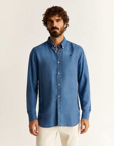 New Alphashir - Camicia in denim scuro - Scalpers - Modalova