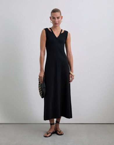 Robe mi-longue à découpes - Scalpers - Modalova