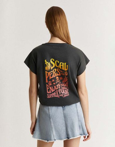 T-shirt groovy scuro - Scalpers - Modalova