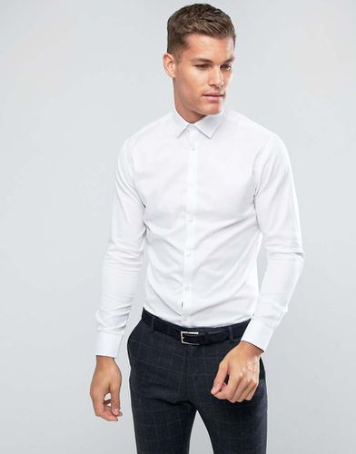 Camicia slim elegante bianca facile da stirare - Selected Homme - Modalova