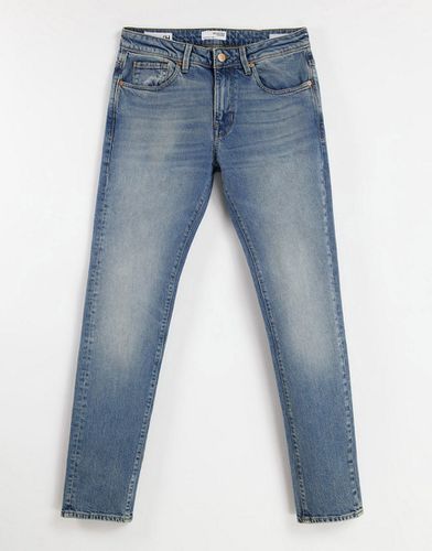 Jeans slim azzurri in misto cotone - LBLUE - Selected Homme - Modalova