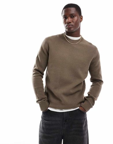 Maglione girocollo operato - Selected Homme - Modalova