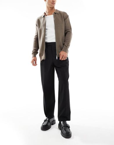 Pantaloni ampi neri - Selected Homme - Modalova