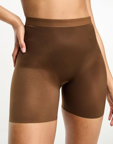 Thinstincts 2.0 - Pantaloncini modellanti marrone castagna - Spanx - Modalova