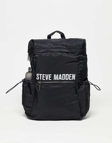 Zaino nero con logo e borraccia - Steve Madden - Modalova