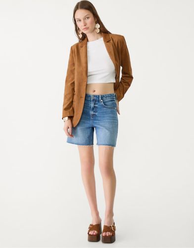 Blazer imitation daim - Fauve - Stradivarius - Modalova