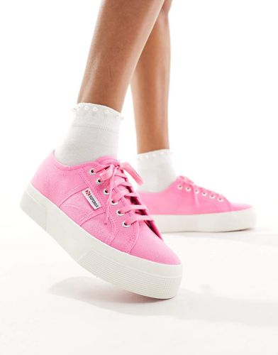 Superga - Sneakers flatform rosa - Superga - Modalova