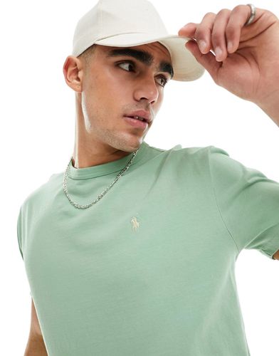 Icon - T-shirt oversize classica chiaro in tessuto pesante con logo - Polo Ralph Lauren - Modalova