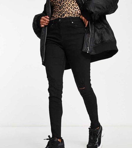 Jean skinny avec genoux déchirés - Parisian Petite - Modalova