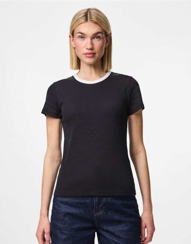Pieces - T-shirt - Noir - Pieces - Modalova