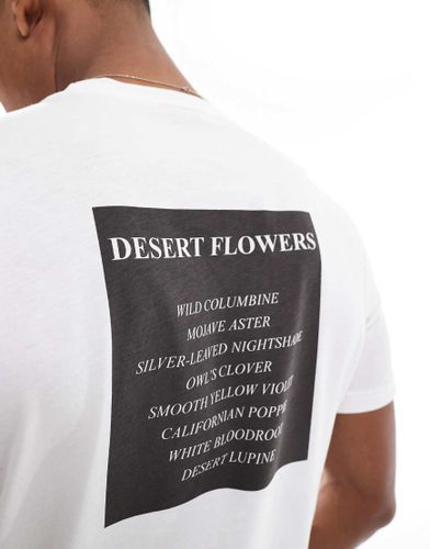 T-shirt avec imprimé cartes au dos - Ps Paul Smith - Modalova