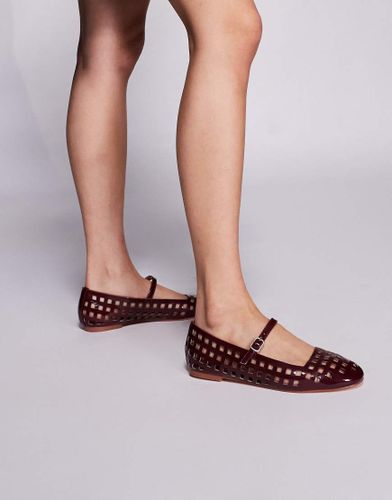 Carrie - Ballerines à découpes - Bordeaux - Public Desire - Modalova