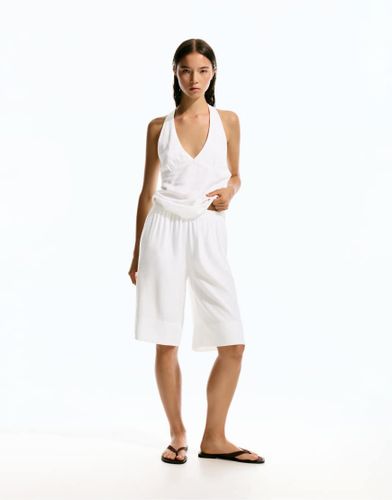 Bermuda en lin - Pull & bear - Modalova