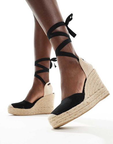 Espadrilles con zeppa beige - Pull & Bear - Modalova