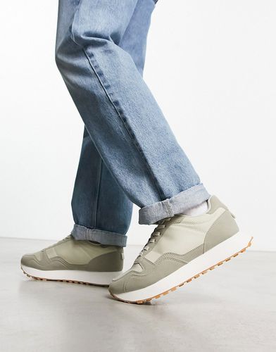 Sneakers classiche kaki chiaro - Pull & Bear - Modalova