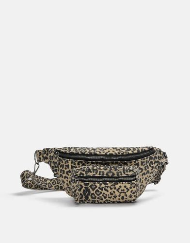 Sac banane à imprimé léopard - Pull & bear - Modalova