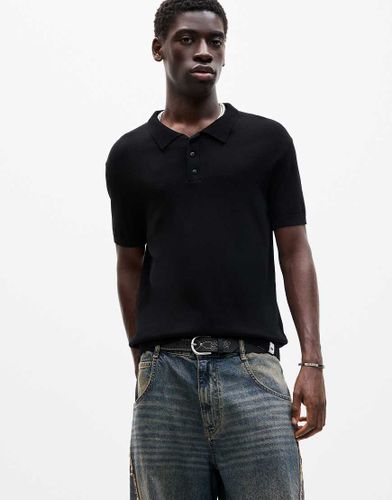 Polo manches courtes en maille - Pull & bear - Modalova