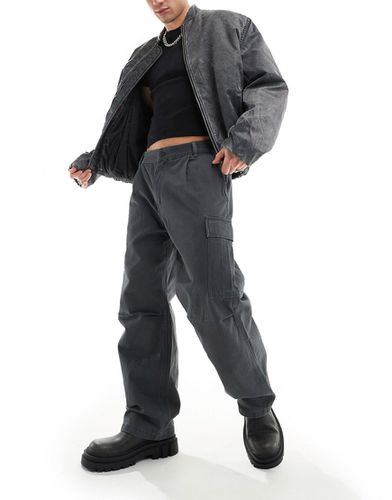 Pantaloni skater cargo grigio scuro - Pull & Bear - Modalova