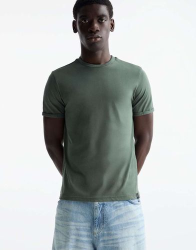 T-shirt moulant classique - Pull & bear - Modalova