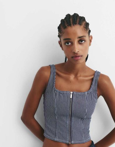Top style corset rayé - Pull & bear - Modalova