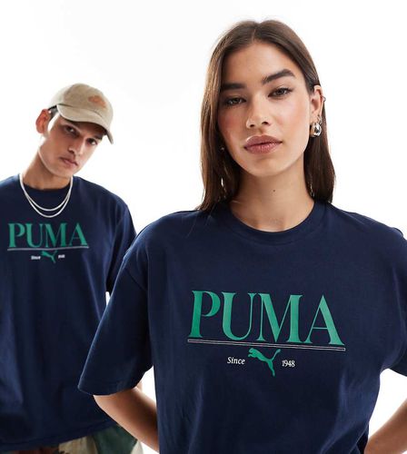 Terrace - T-shirt e verde con logo al centro - Puma - Modalova