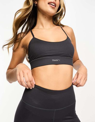 Training - Evolve - Reggiseno sportivo a sostegno leggero scuro - Puma - Modalova