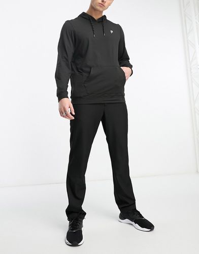 Puma - Golf x PTC - Felpa con cappuccio nera di media pesantezza con logo - Puma Golf - Modalova
