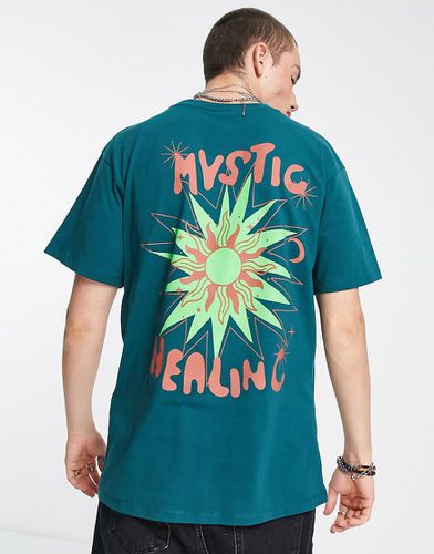 T-shirt con stampa "Mystic Healing" - Reclaimed Vintage - Modalova