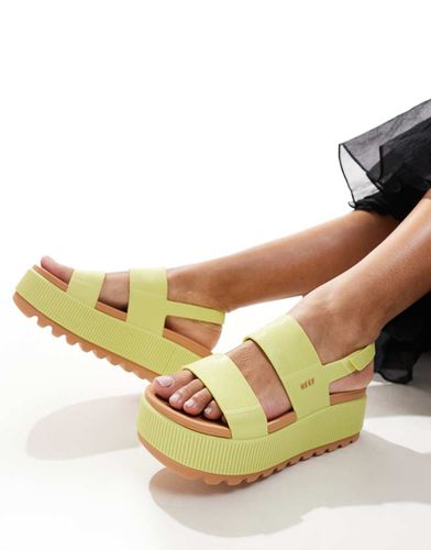 Vista Hi - Sandali lime - In esclusiva per ASOS - Reef - Modalova