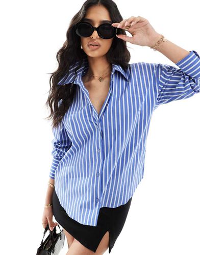 Camicia a maniche lunghe a righe - River Island - Modalova