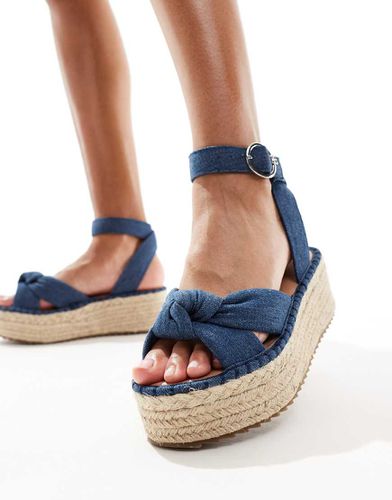 Espadrilles in denim - River Island - Modalova