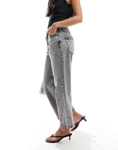 Jeans cropped dritti scuro - River Island - Modalova