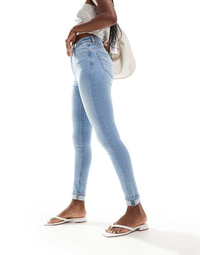 Jeans skinny a vita alta azzurri - River Island - Modalova