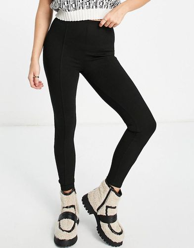 Leggings a vita elasticizzata e alta neri - River Island - Modalova