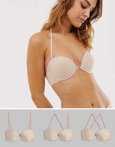 Ultimate Silhouette - Reggiseno multiposizione beige senza spalline - Wonderbra - Modalova