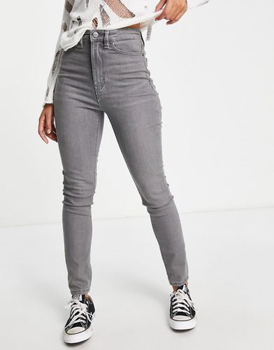 Jeans modellanti a vita alta grigi - Waven - Modalova
