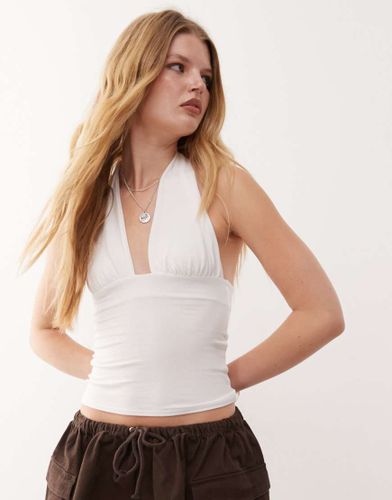 Weekday - Top dos nu - Blanc - Weekday - Modalova