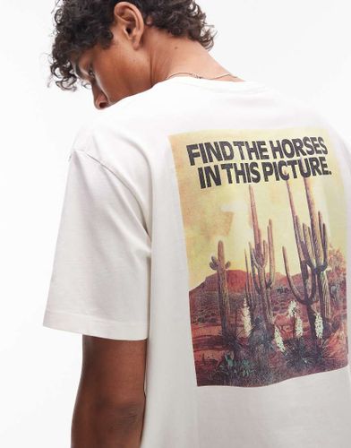 T-shirt avec logo sur la poitrine - cassé - Wrangler - Modalova