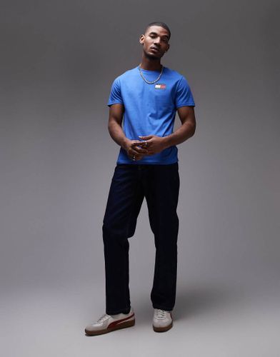 Essential - T-shirt ajusté à logo drapeau - vif - Tommy Jeans - Modalova