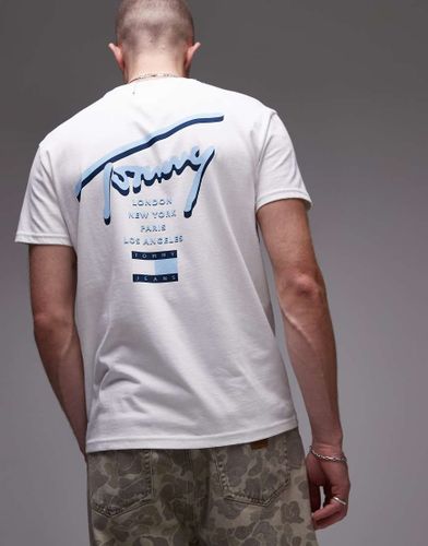 T-shirt avec imprimé signature au dos - Tommy Jeans - Modalova