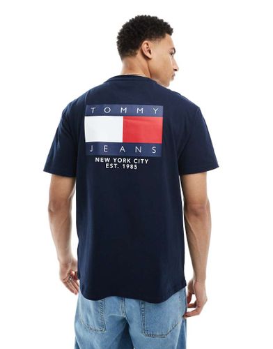 T-shirt avec logo drapeau au dos - Tommy Jeans - Modalova