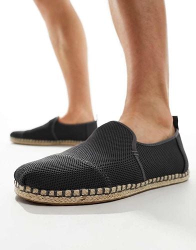 Alpargata - Espadrilles destrutturate grigie di corda - Toms - Modalova