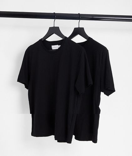 Confezione da 2 T-shirt classiche nere - Topman - Modalova