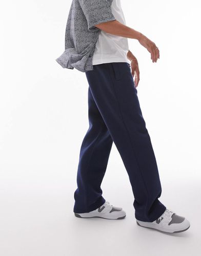 Topman - Joggers dritti blu navy - Topman - Modalova