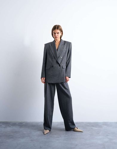 Tonic - Blazer de costume oversize style années 80 à double boutonnage - Topshop - Modalova