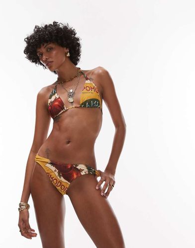 Amalfi - Bas de bikini échancré - Topshop - Modalova