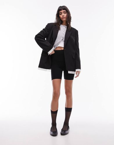 Blazer destrutturato oversize con camicia - Topshop - Modalova