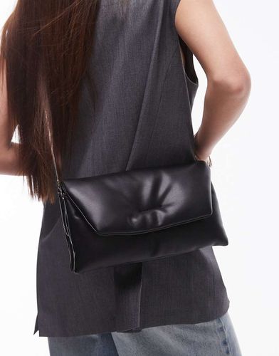 Goya - Borsa a tracolla nera stile pochette imbottita - Topshop - Modalova